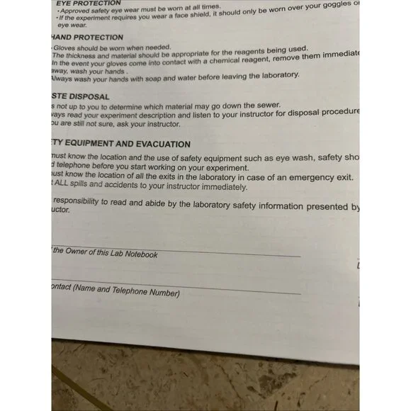 BARBAKAM Lab Notebok 100 Carbonless Pages Spiral Bound(Copy Pg Perforated) - Picture 3 of 5